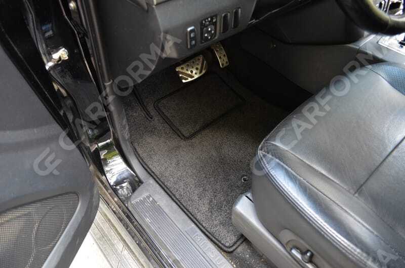Ворсовые коврики на Mitsubishi Pajero IV 2006&nbsp;-&nbsp;2021 в Улан-Удэ