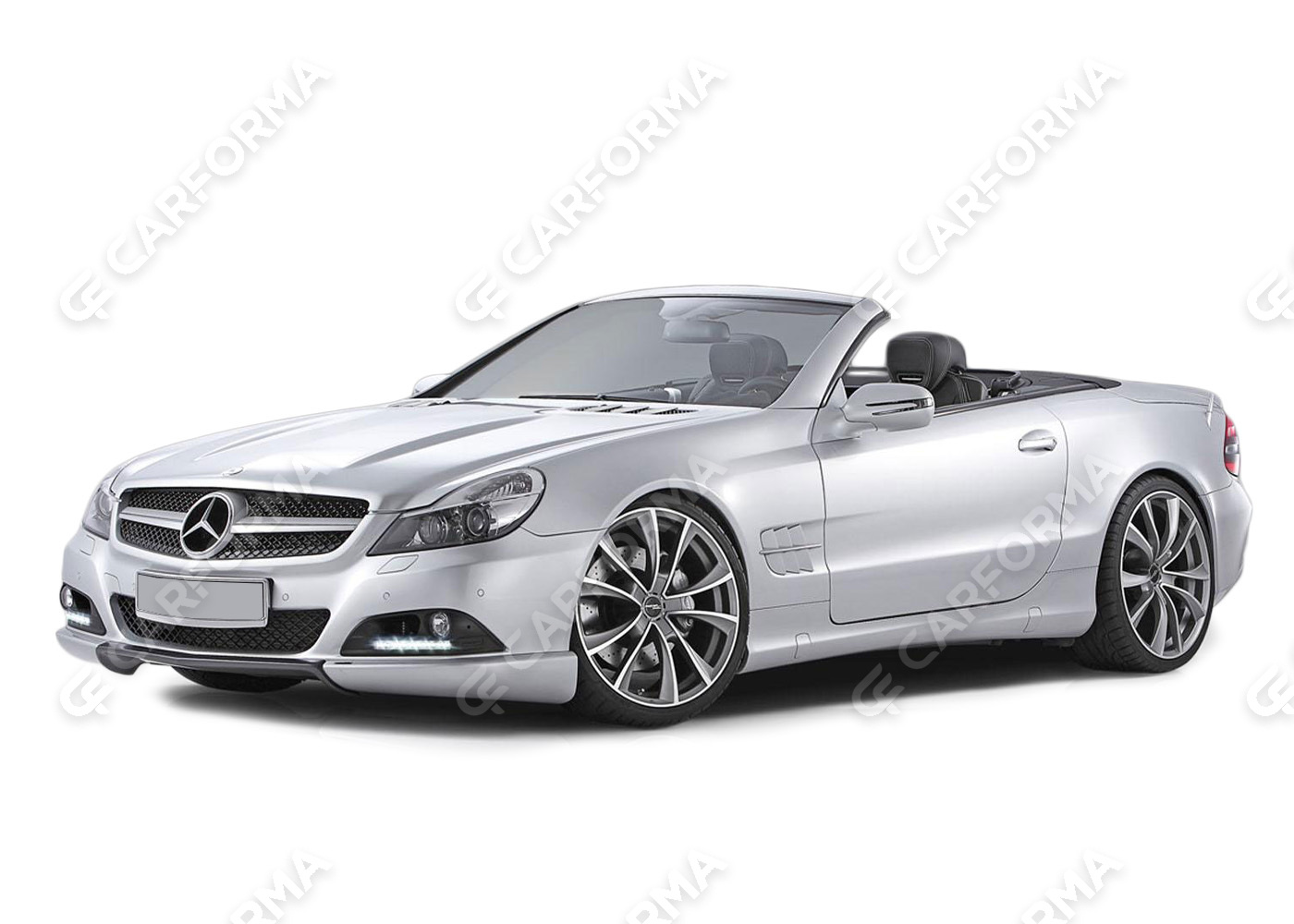 Коврики на Mercedes SL (R230) 2001&nbsp;-&nbsp;2011 на заказ с доставкой в Александровск-Сахалинский, Сахалинская обл.