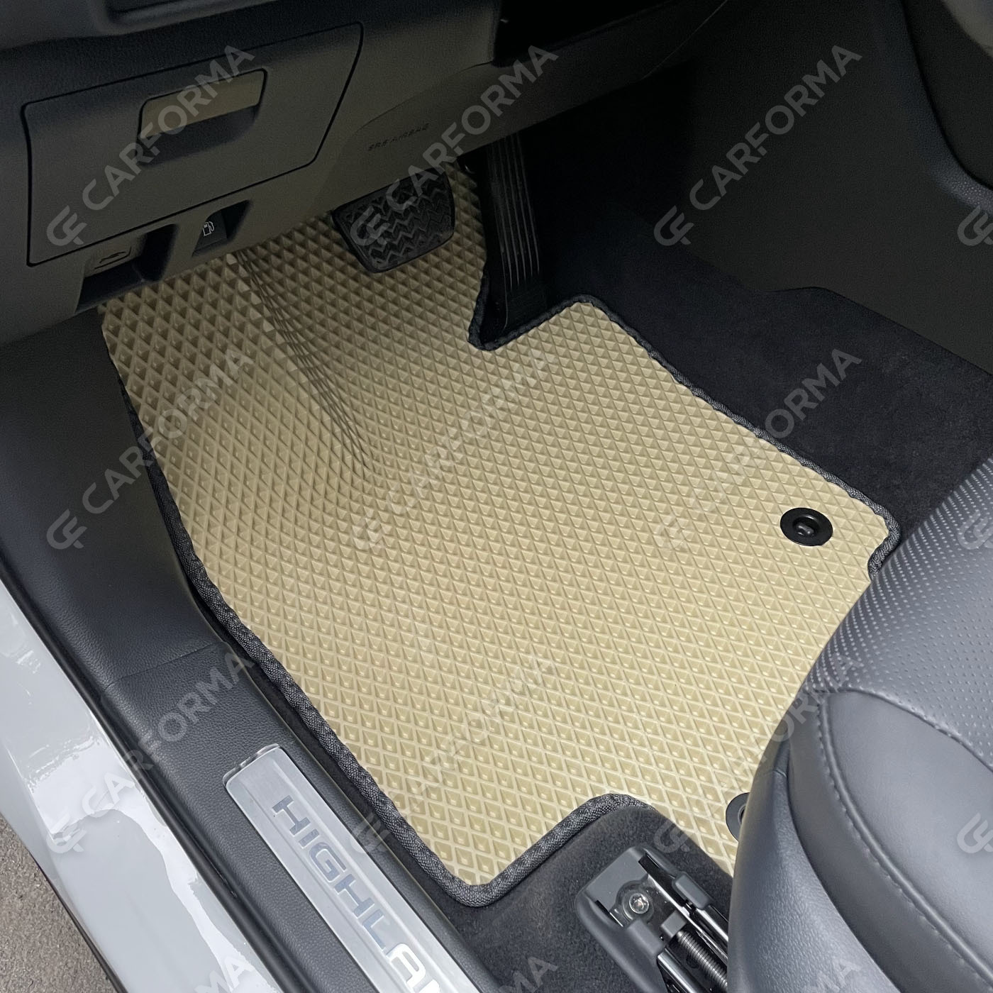 Ворсовые коврики на Toyota Highlander IV 2019&nbsp;-&nbsp;2026 в Улан-Удэ