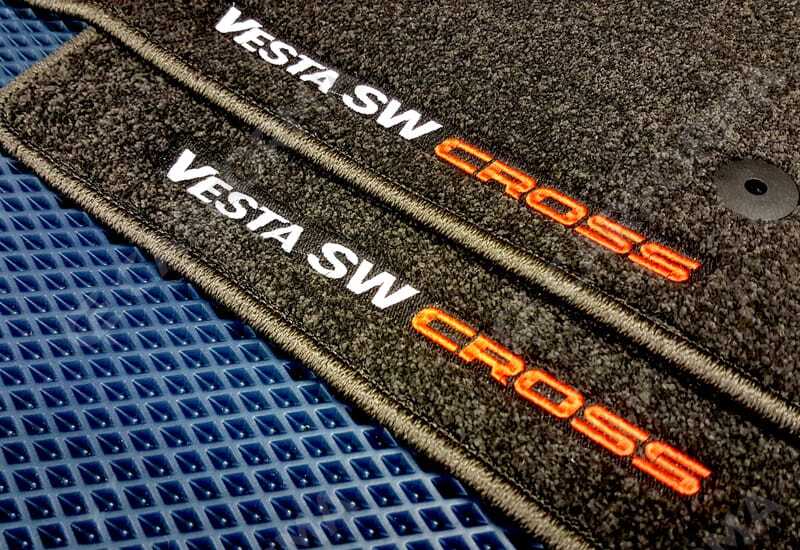 Ворсовые коврики на Lada (ВАЗ) Vesta рестайлинг 2022&nbsp;-&nbsp;2026 в Улан-Удэ