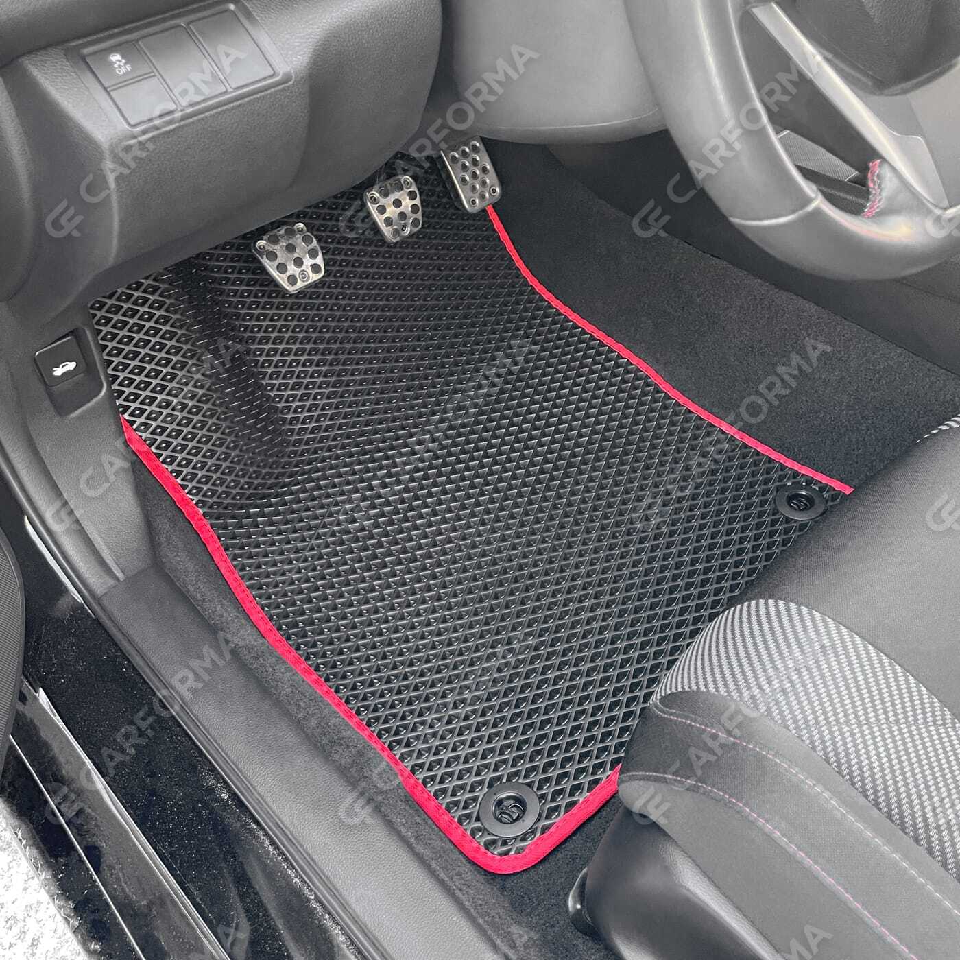 Ворсовые коврики на Honda Civic X 2d 2015&nbsp;-&nbsp;2021 в Улан-Удэ