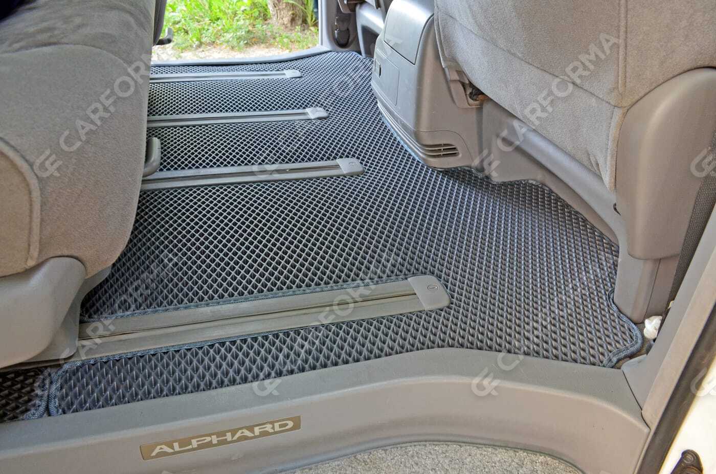 Ворсовые коврики на Toyota Alphard (H10) 2002&nbsp;-&nbsp;2008 в Улан-Удэ