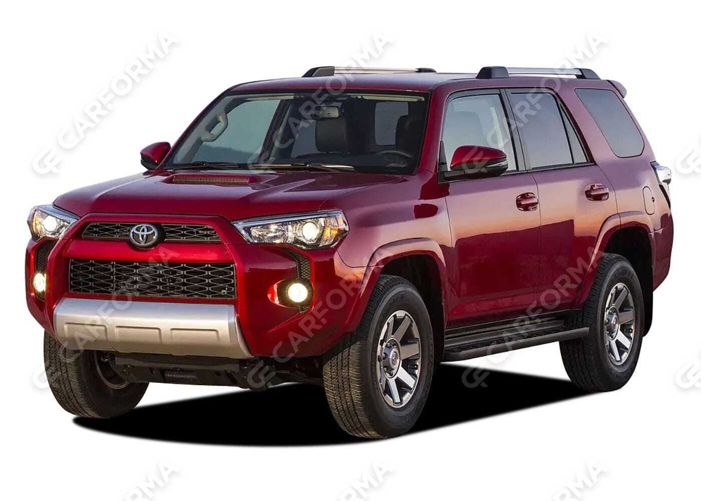 Ворсовые коврики на Toyota 4runner V 2009&nbsp;-&nbsp;2024