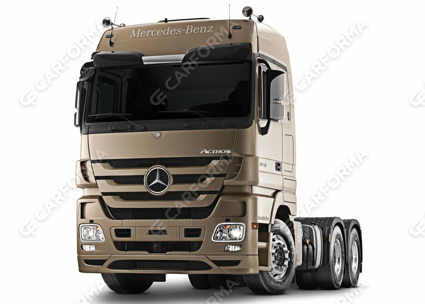 Коврики на Mercedes Actros MP3 тягач 2008&nbsp;-&nbsp;2020 на заказ с доставкой в Харовск, Вологодская обл.
