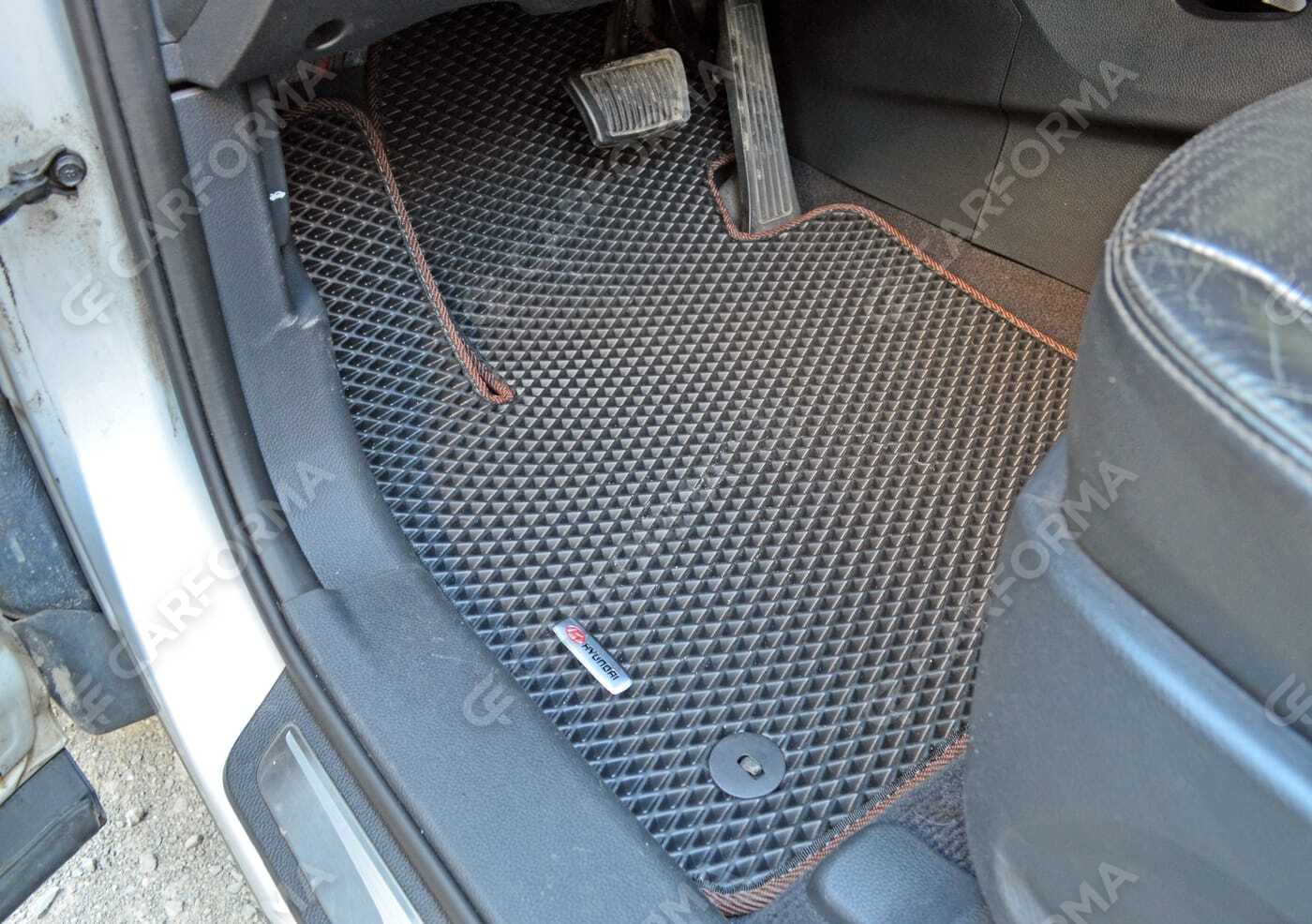 Ворсовые коврики на Hyundai Santa Fe III 2012&nbsp;-&nbsp;2019 в Улан-Удэ