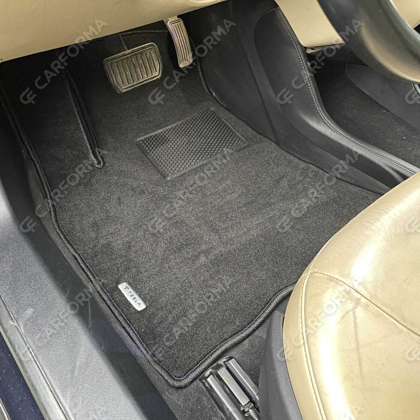 Ворсовые коврики на Tesla Model S 2012&nbsp;-&nbsp;2026 в Улан-Удэ