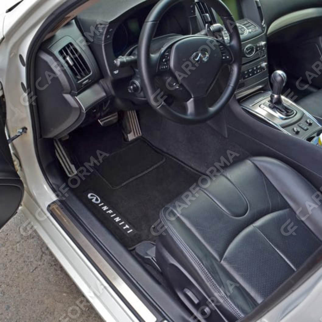 Ворсовые коврики на Infiniti Q60 I 2013&nbsp;-&nbsp;2016 в Улан-Удэ