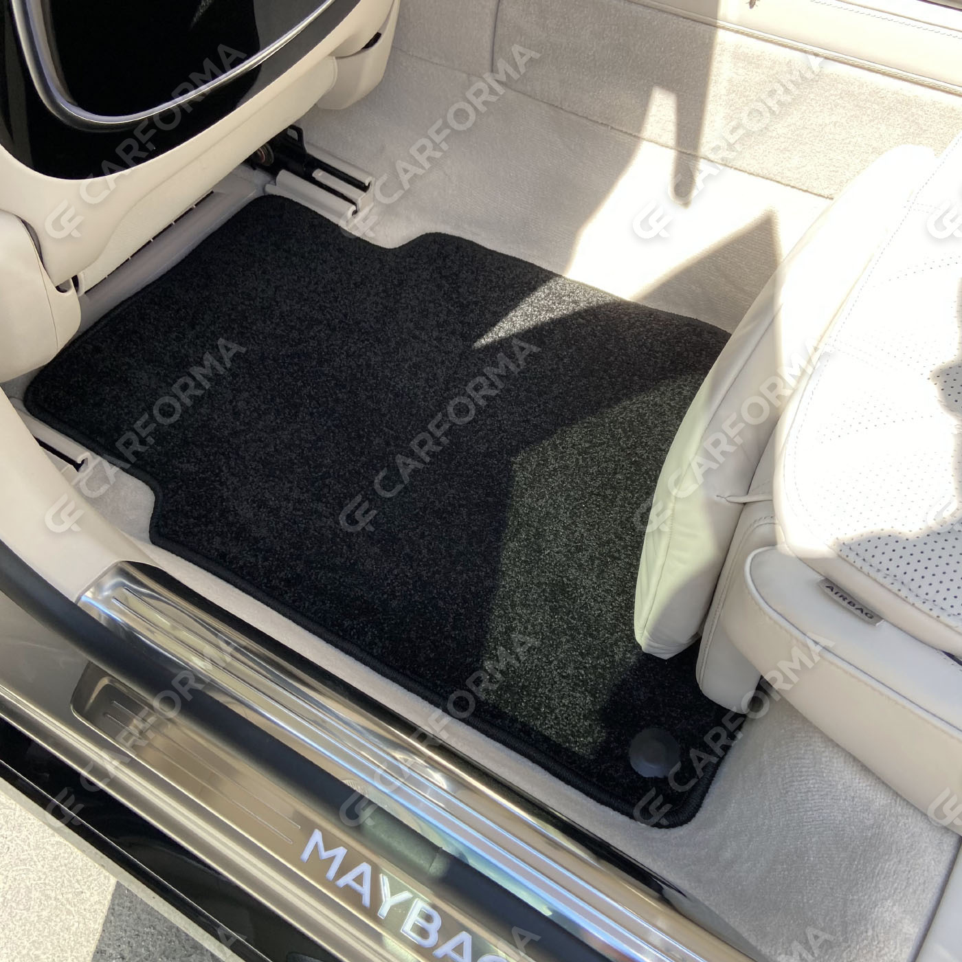 Ворсовые коврики на Mercedes S (Z223) Maybach 2020&nbsp;-&nbsp;2026 в Улан-Удэ