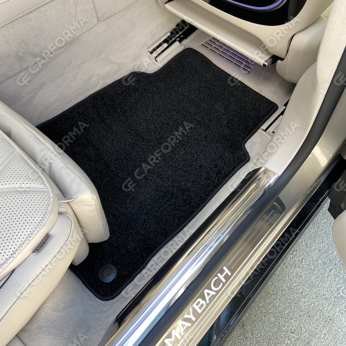 Ворсовые коврики на Mercedes S (Z223) Maybach 2020&nbsp;-&nbsp;2026 в Улан-Удэ