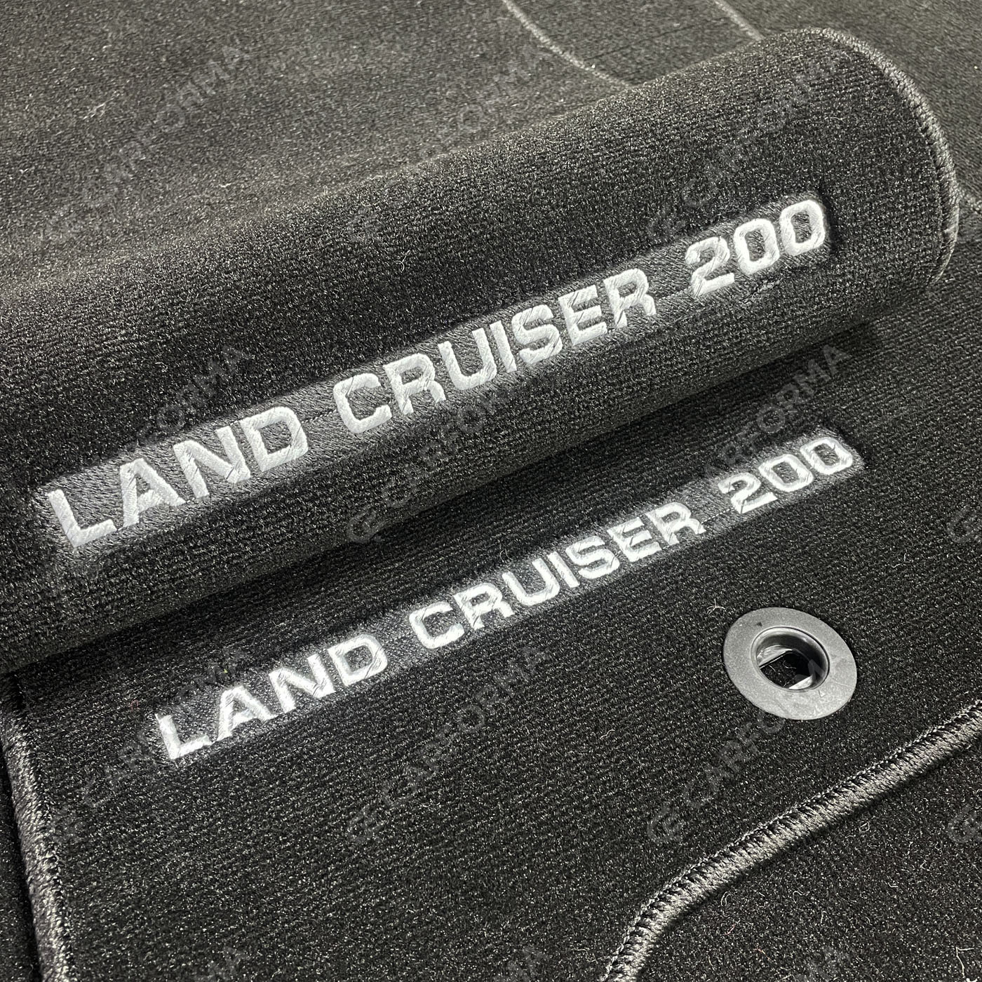 Ворсовые коврики на Toyota Land Cruiser 200 2007&nbsp;-&nbsp;2021 в Улан-Удэ