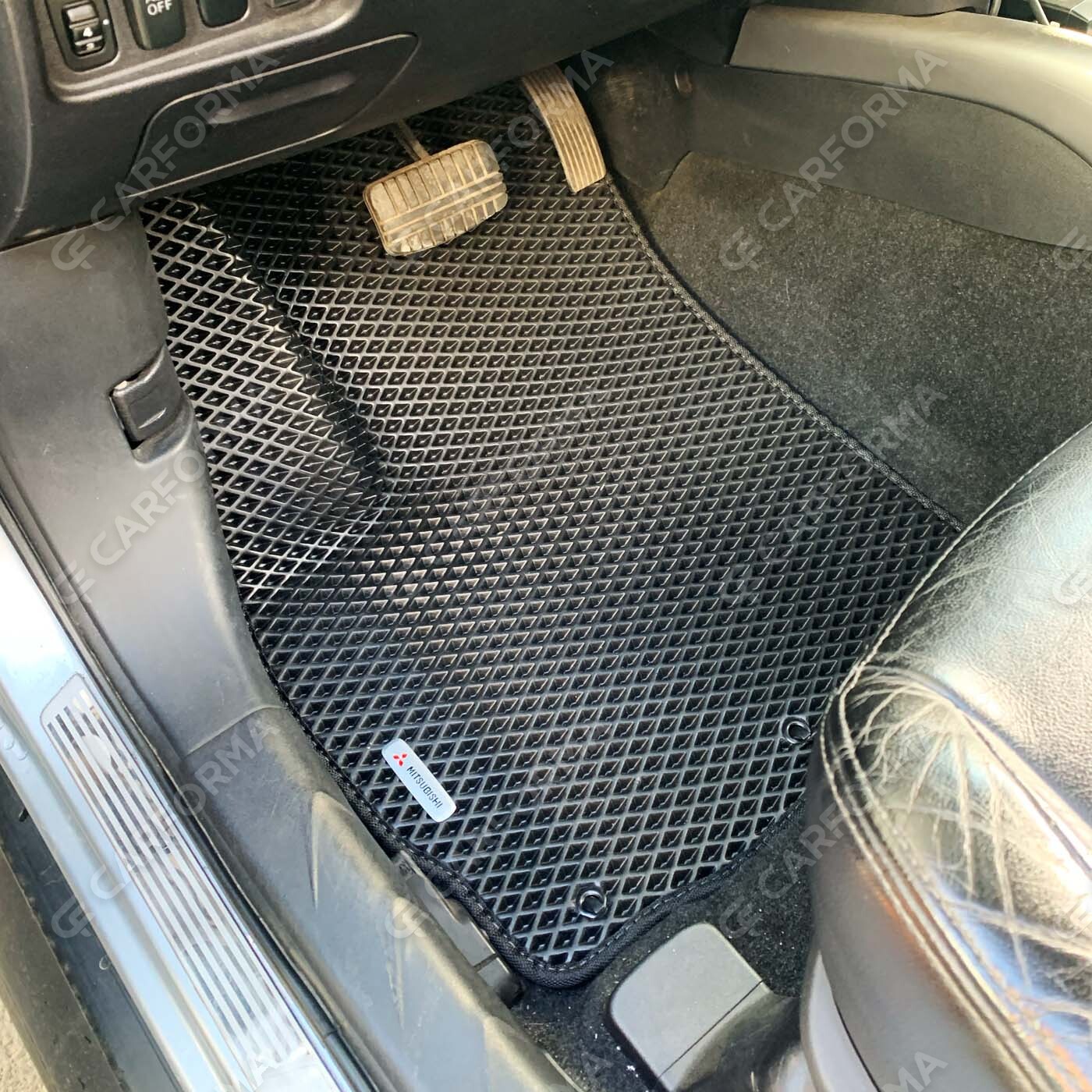 Ворсовые коврики на Mitsubishi Outlander XL 2005&nbsp;-&nbsp;2013 в Улан-Удэ