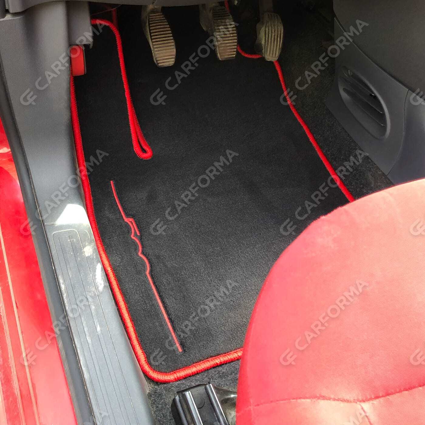 Ворсовые коврики на Fiat 500 2007&nbsp;-&nbsp;2020 в Улан-Удэ