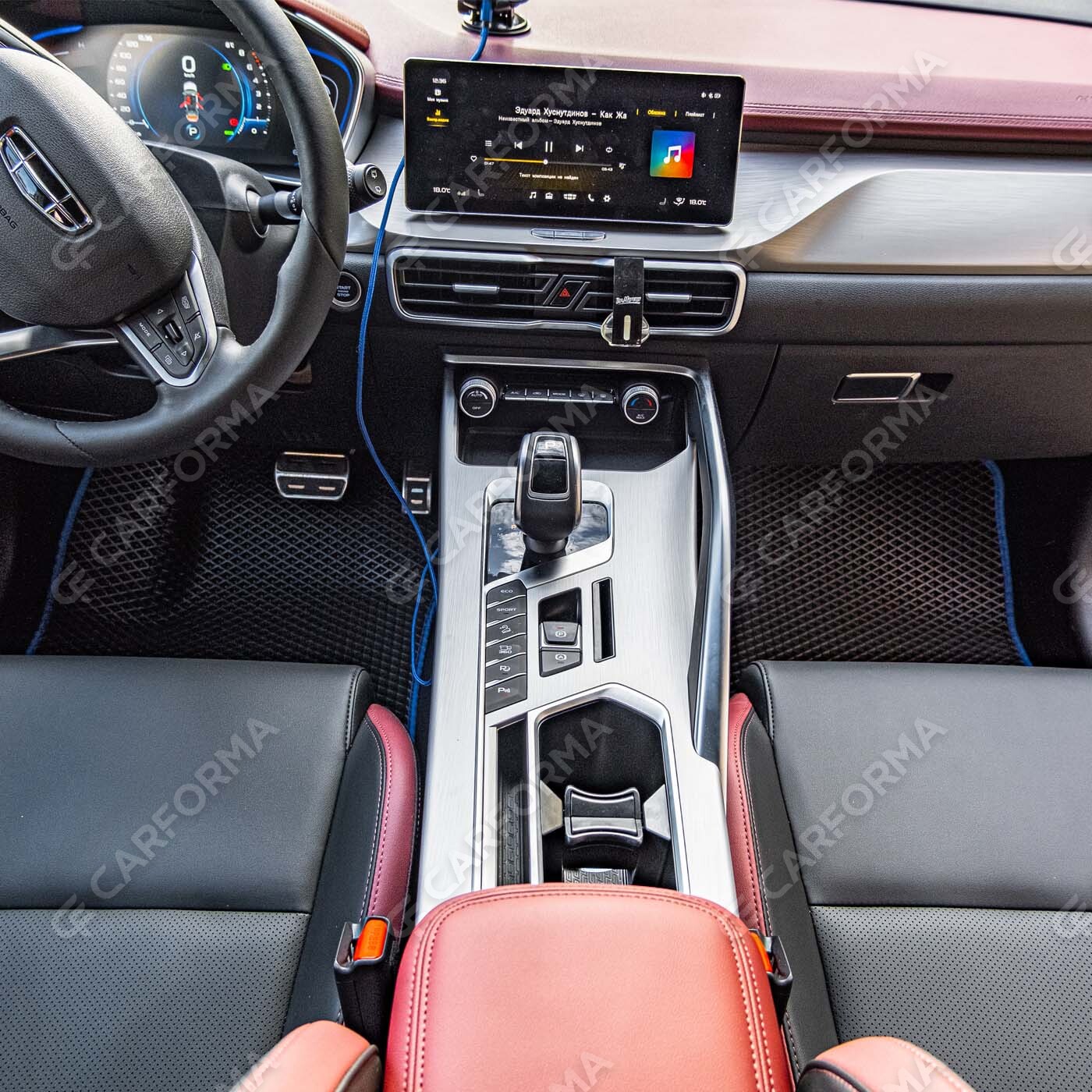 Ворсовые коврики на BelGee X50 2023&nbsp;-&nbsp;2026 в Улан-Удэ