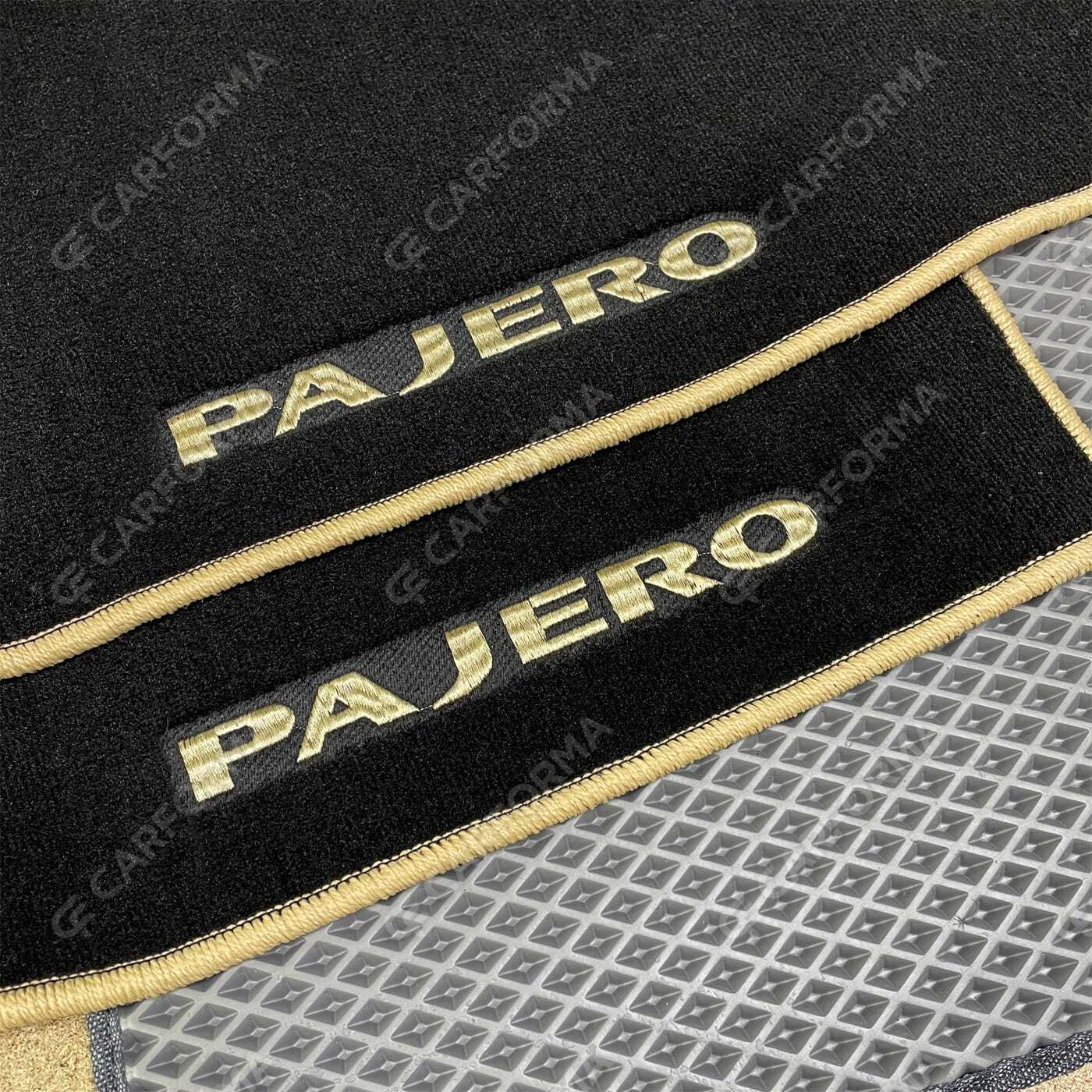 Ворсовые коврики на Mitsubishi Pajero III 1999&nbsp;-&nbsp;2006 в Улан-Удэ