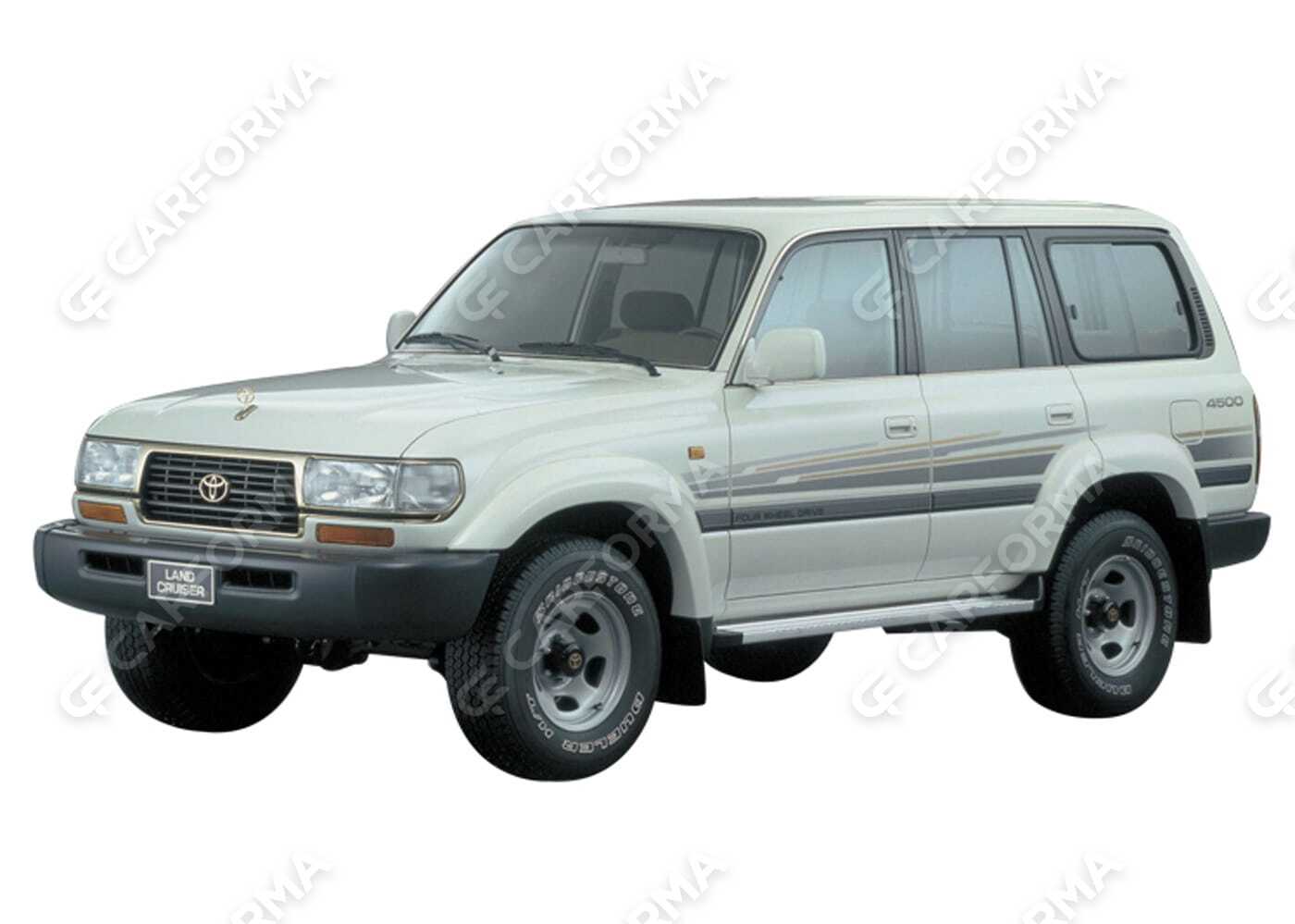 Коврики на Toyota Land Cruiser 80 1990&nbsp;-&nbsp;1997 на заказ с доставкой в Берёзовский, Кемеровская обл.