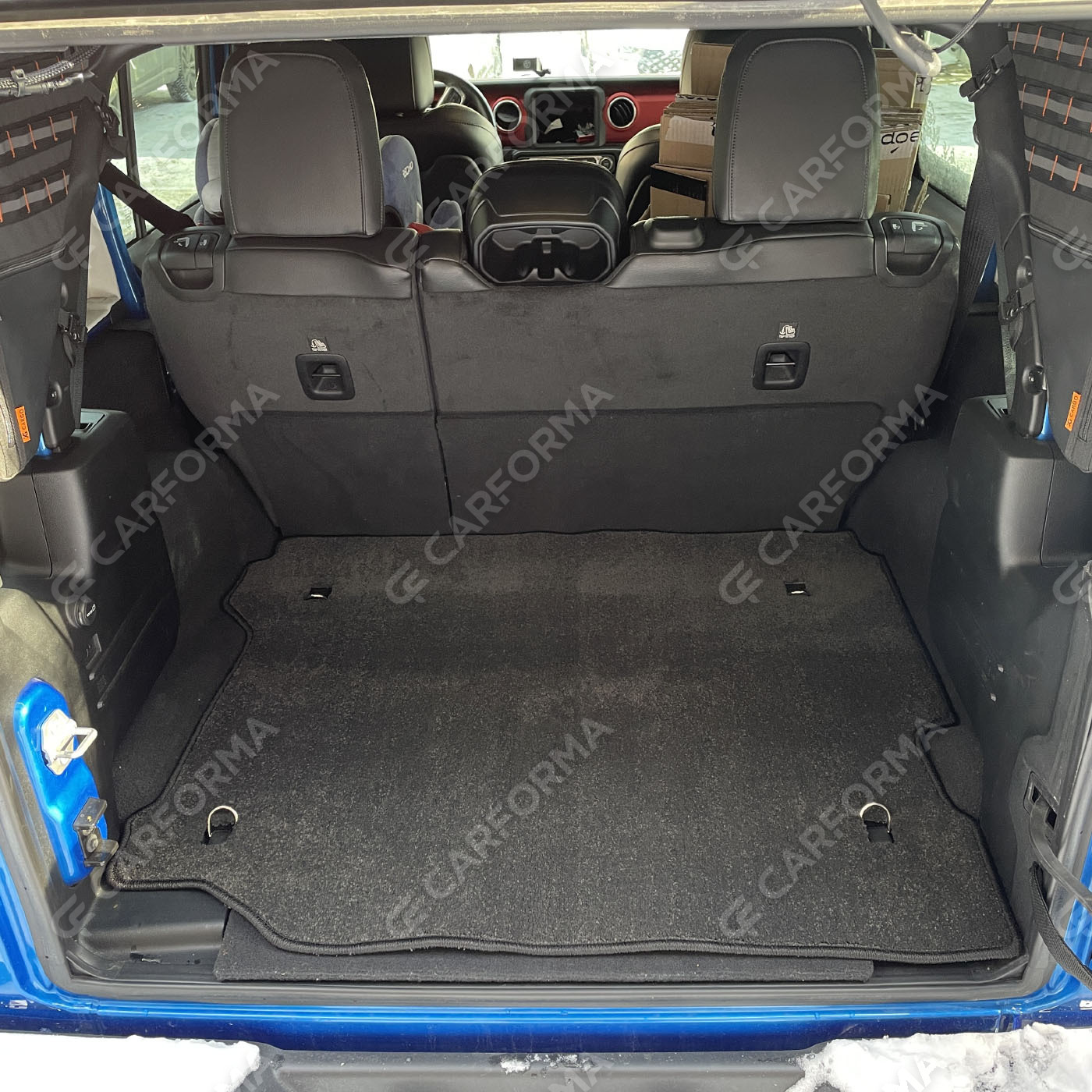 Ворсовые коврики на Jeep Wrangler (JL) 2017&nbsp;-&nbsp;2026 в Улан-Удэ