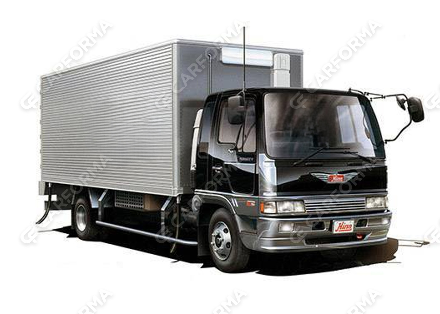 Коврики на Hino 500 IV (Ranger) узкая кабина 1989&nbsp;-&nbsp;2001