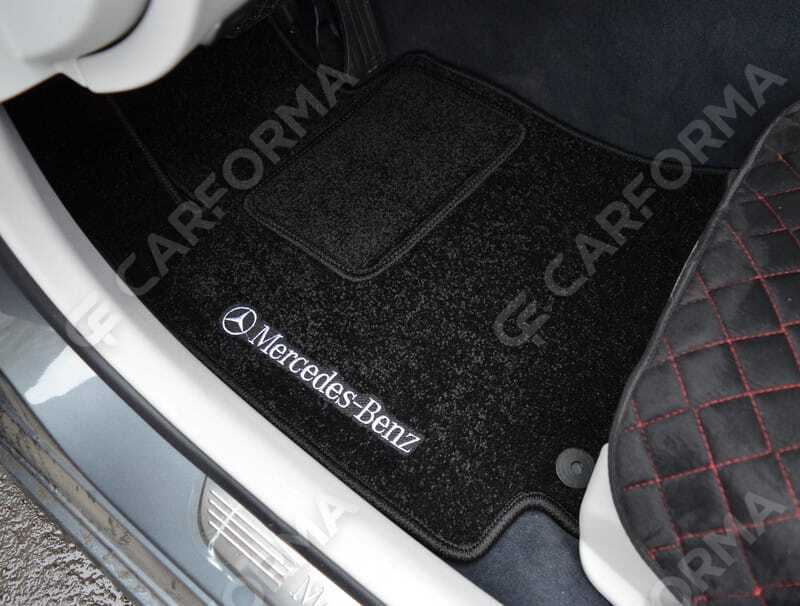 Ворсовые коврики на Mercedes C (W205) 2014&nbsp;-&nbsp;2023 в Улан-Удэ