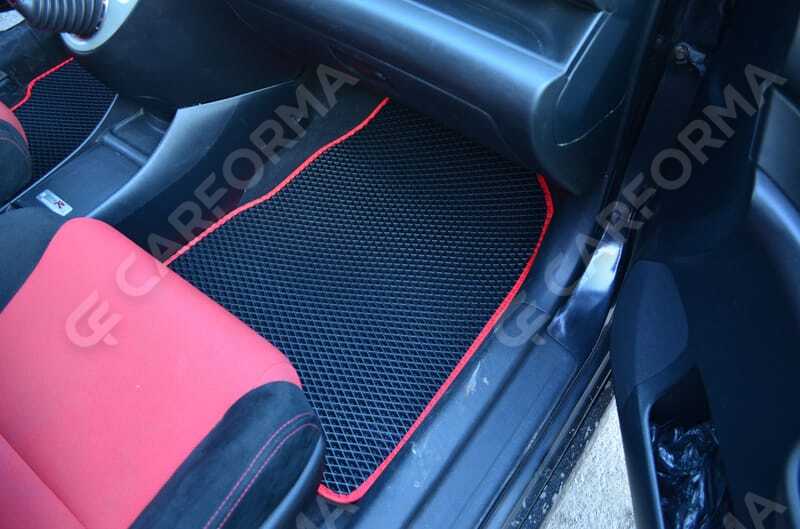 Ворсовые коврики на Honda Civic VII 3d 2001&nbsp;-&nbsp;2006 в Улан-Удэ