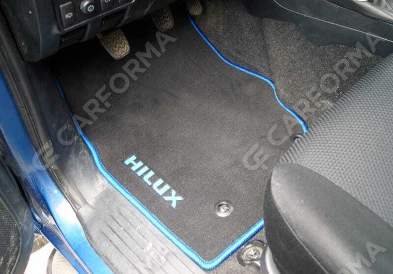 Ворсовые коврики на Toyota Hilux VII 2008&nbsp;-&nbsp;2015 в Улан-Удэ