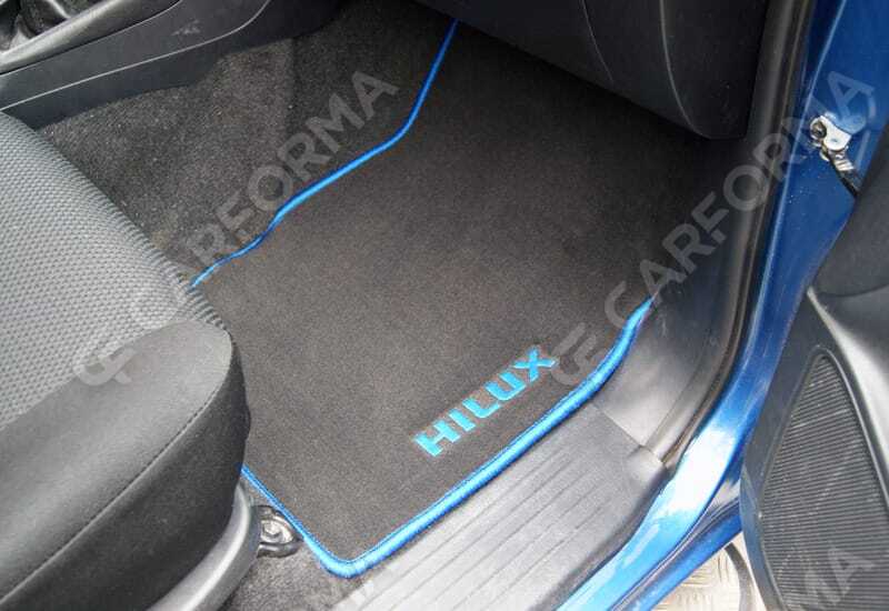 Ворсовые коврики на Toyota Hilux VII 2008&nbsp;-&nbsp;2015 в Улан-Удэ