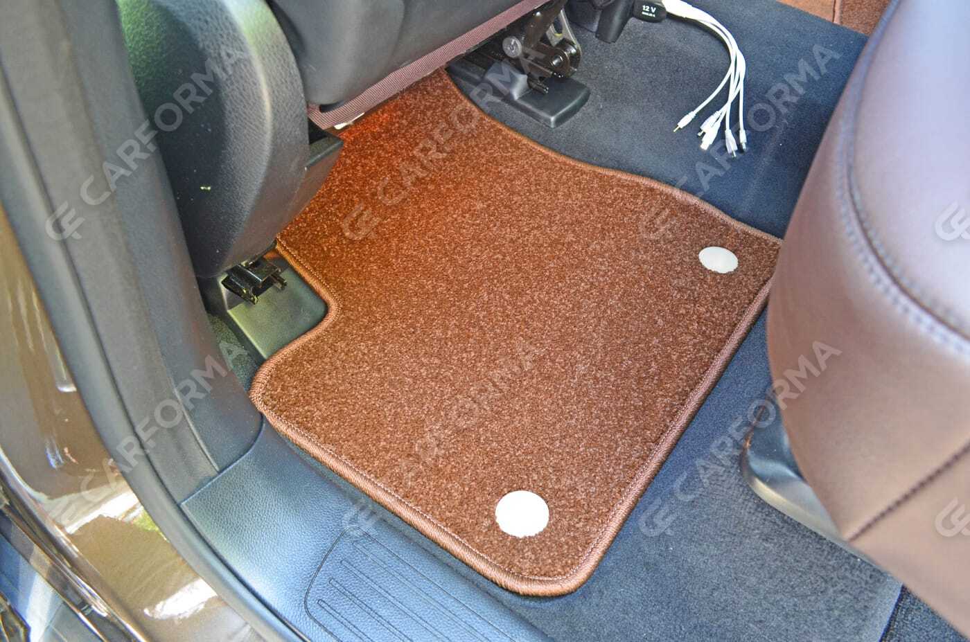 Ворсовые коврики на Mercedes GLE (W166) 2015&nbsp;-&nbsp;2018 в Улан-Удэ