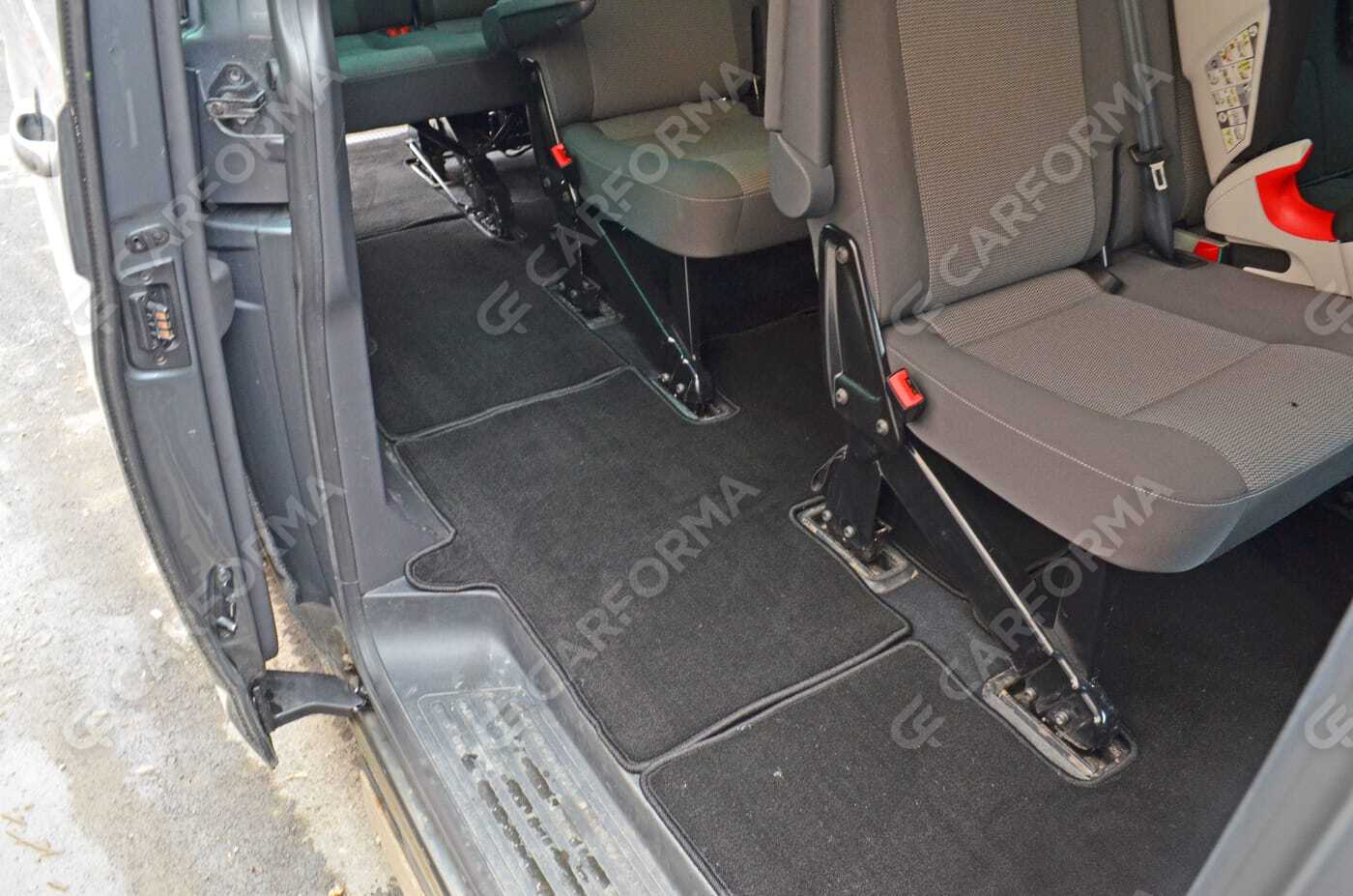 Ворсовые коврики на Volkswagen Caravelle (T6) 2015&nbsp;-&nbsp;2019 в Улан-Удэ