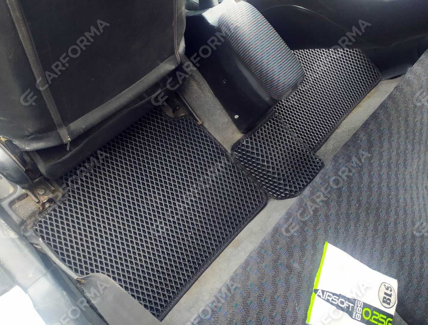 Ворсовые коврики на Honda Civic VI 3d 1995&nbsp;-&nbsp;2001 в Улан-Удэ