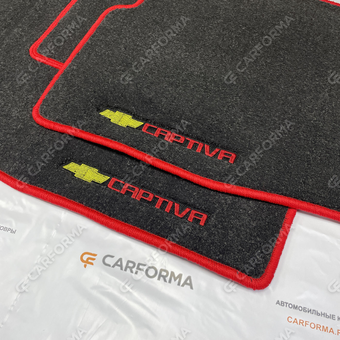 Ворсовые коврики на Chevrolet Captiva 2006&nbsp;-&nbsp;2016 в Улан-Удэ