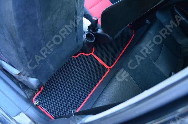 Ворсовые коврики на Honda Civic VII 3d 2001&nbsp;-&nbsp;2006 в Улан-Удэ