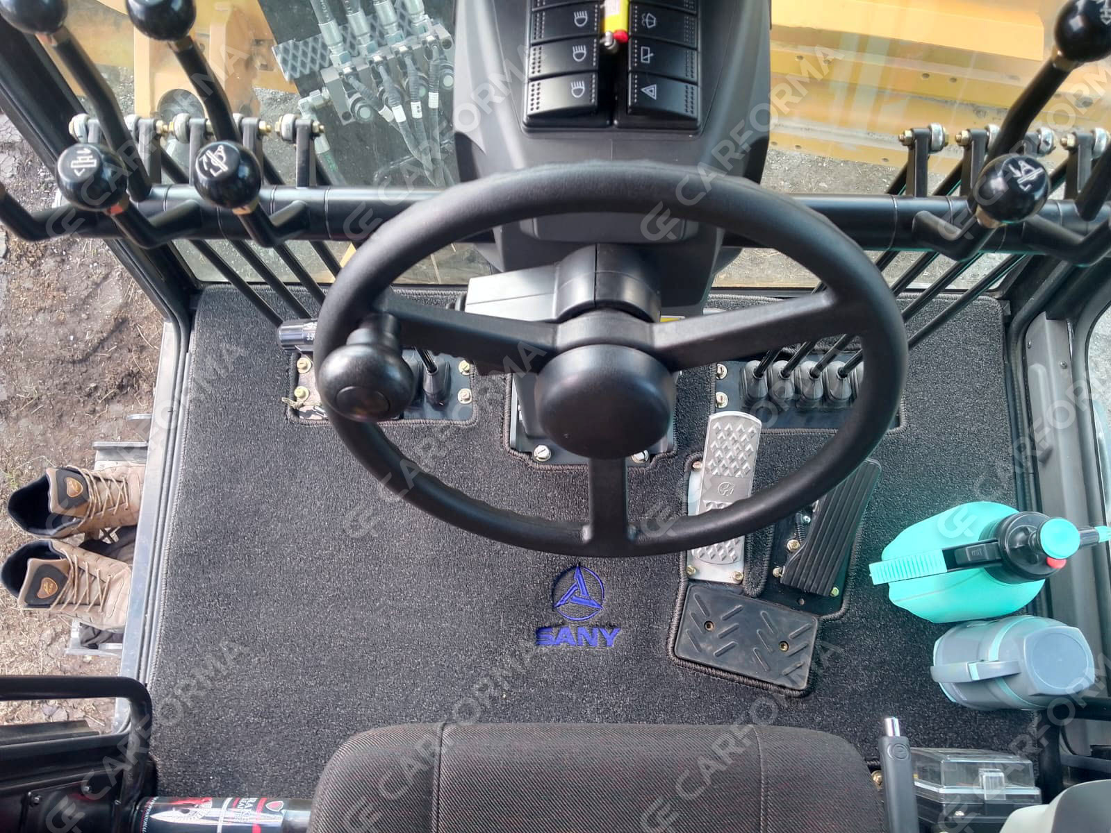 Ворсовые коврики на Спецтехника Автогрейдер SANY STG230C 8 AWD  в Улан-Удэ