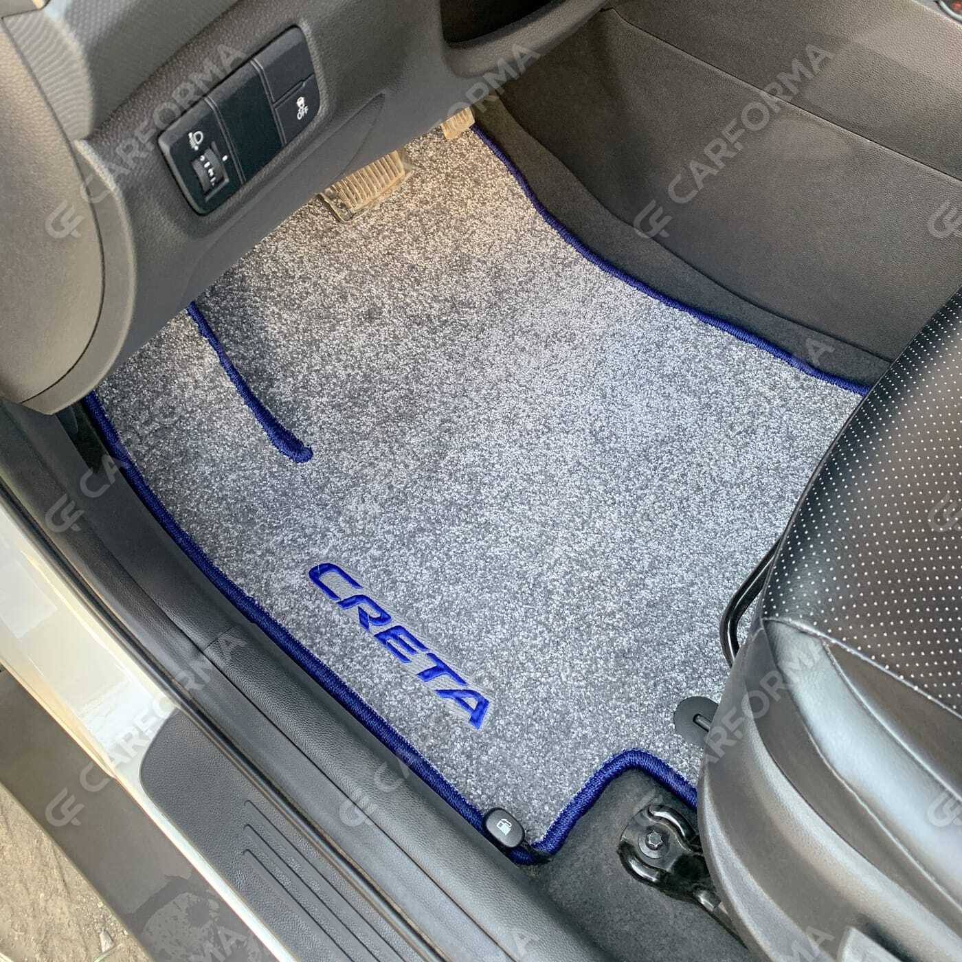 Ворсовые коврики на Hyundai Creta I 2016&nbsp;-&nbsp;2021 в Улан-Удэ