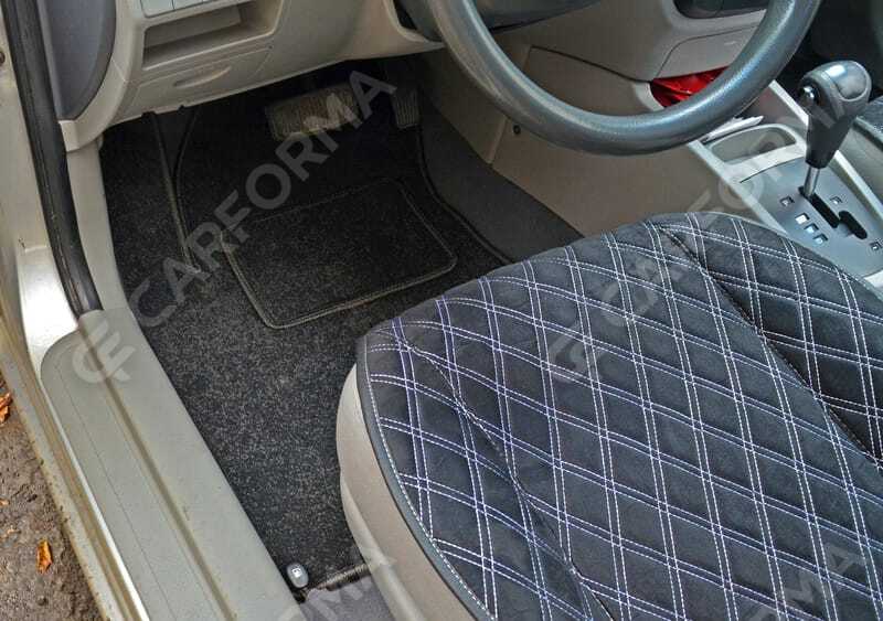 Ворсовые коврики на KIA Cerato I 2004&nbsp;-&nbsp;2008 в Улан-Удэ