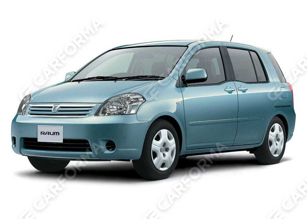 Ворсовые коврики на Toyota Raum II 2003&nbsp;-&nbsp;2011