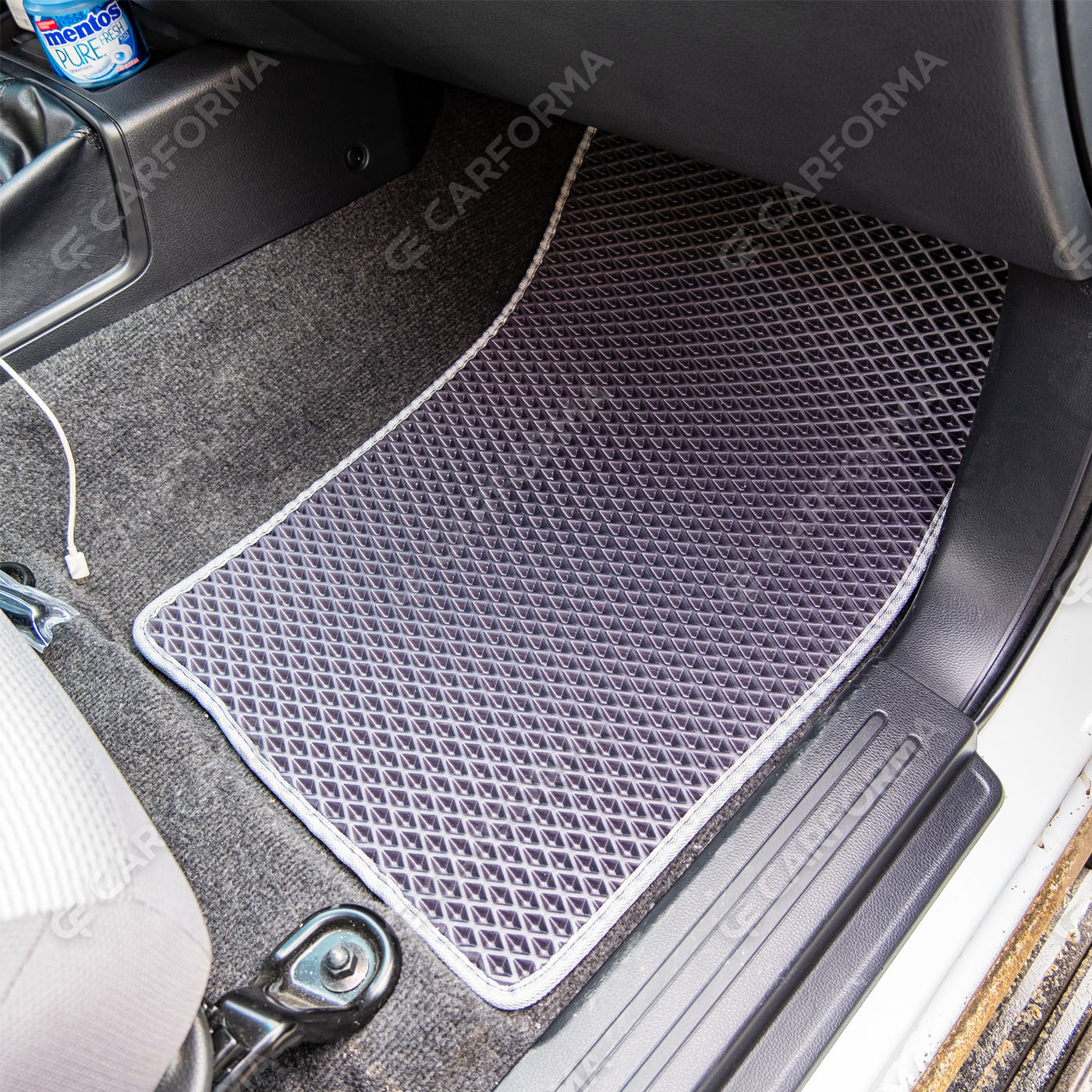 Ворсовые коврики на Mitsubishi L200 V 2015&nbsp;-&nbsp;2023 в Улан-Удэ