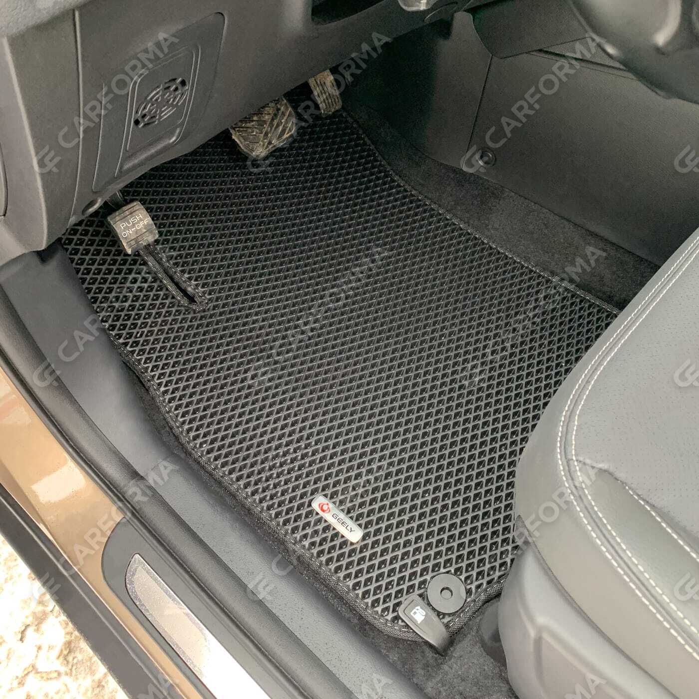 Ворсовые коврики на Geely Emgrand X7 второй рестайлинг 2019&nbsp;-&nbsp;2022 в Улан-Удэ