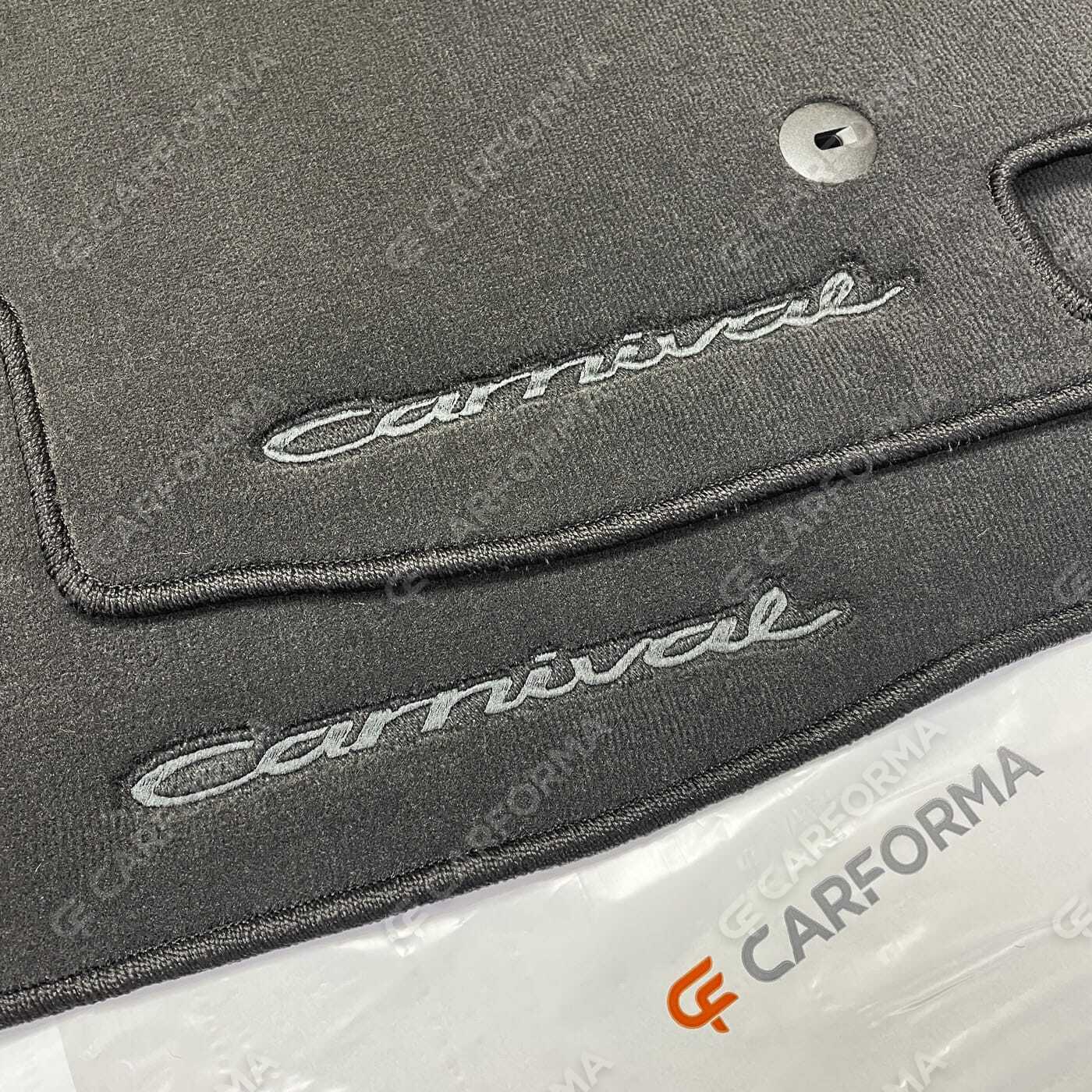 Ворсовые коврики на KIA Carnival IV 8 мест 2020&nbsp;-&nbsp;2026 в Улан-Удэ