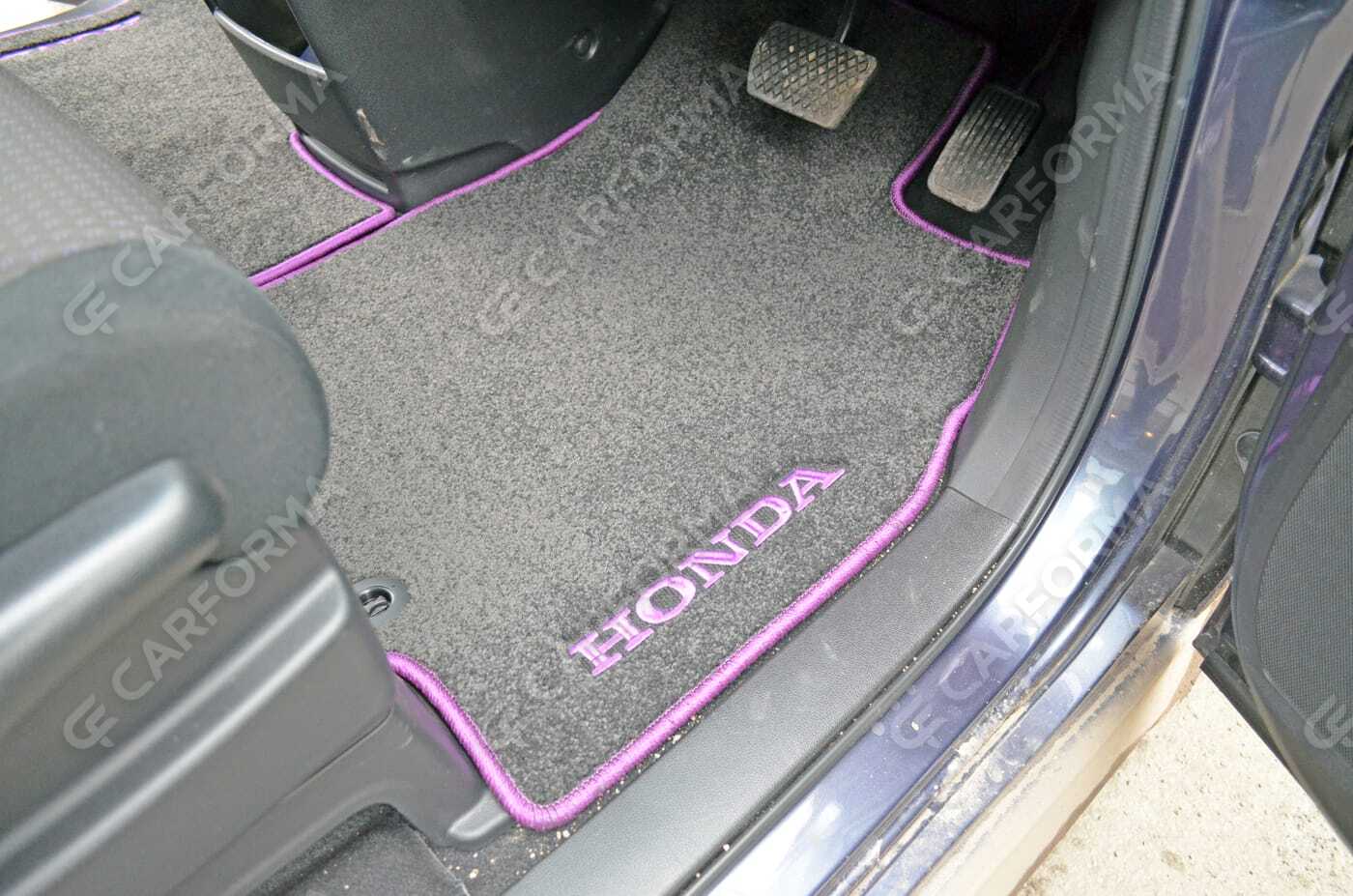 Ворсовые коврики на Honda StepWGN V 2015&nbsp;-&nbsp;2022 в Улан-Удэ