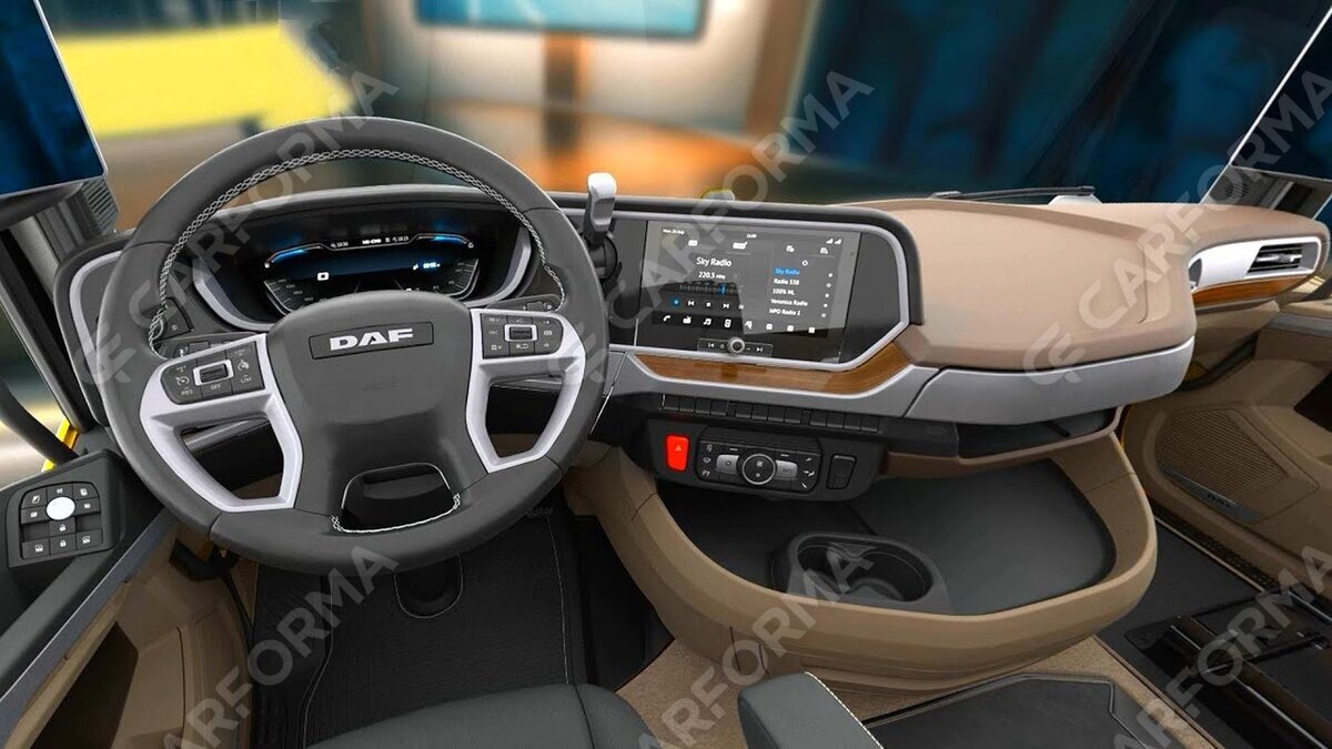 Коврики на DAF XF, XG, XG+ 2021&nbsp;-&nbsp;2026 в Улан-Удэ