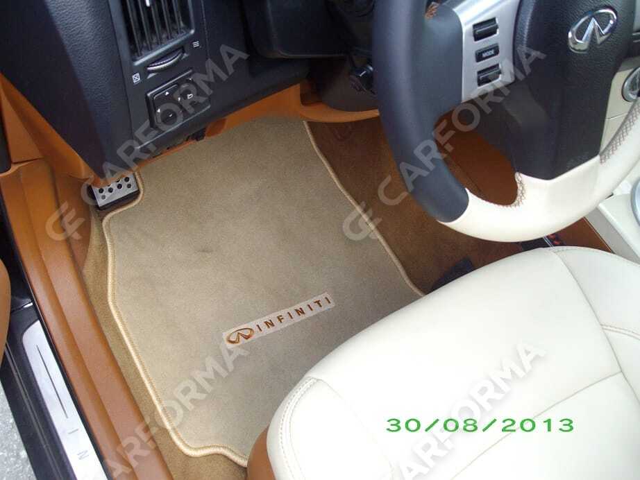 Ворсовые коврики на Infiniti FX I 2003&nbsp;-&nbsp;2008 в Улан-Удэ