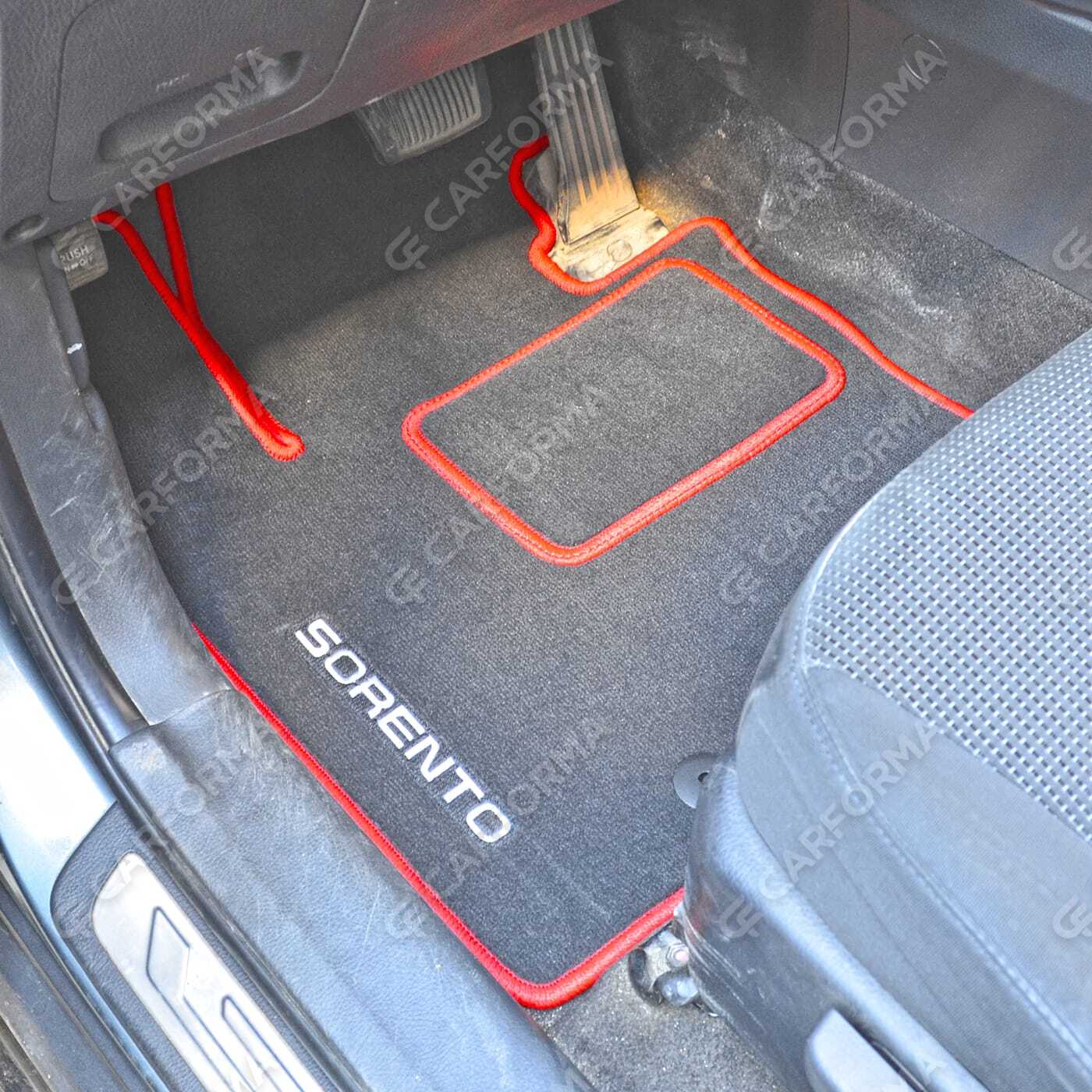 Ворсовые коврики на KIA Sorento II рестайлинг 2012&nbsp;-&nbsp;2021 в Улан-Удэ