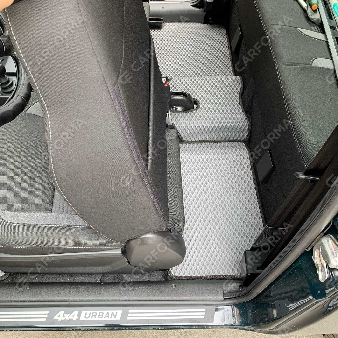 EVA коврики на Lada (ВАЗ) 2121 Legend с ворсовым полом 2022&nbsp;-&nbsp;2026 в Улан-Удэ