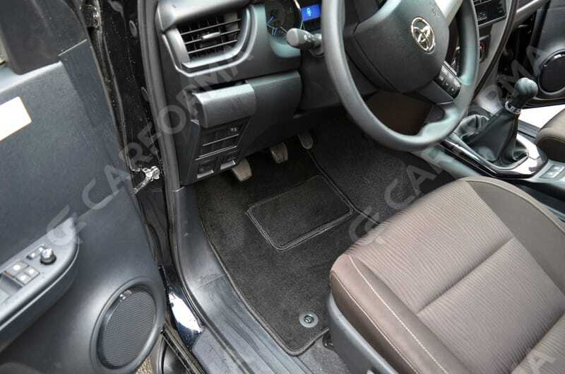 Ворсовые коврики на Toyota Fortuner II 2015&nbsp;-&nbsp;2026 в Улан-Удэ