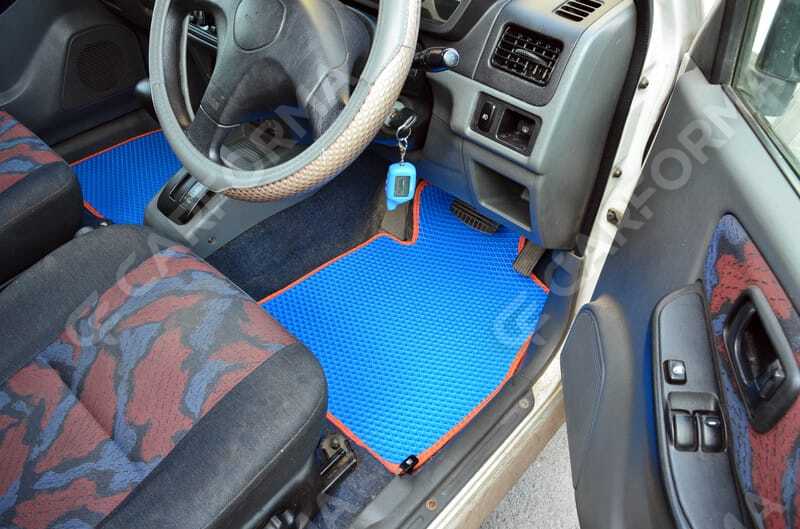 Ворсовые коврики на Mitsubishi Pajero Mini II 1998&nbsp;-&nbsp;2012 в Улан-Удэ