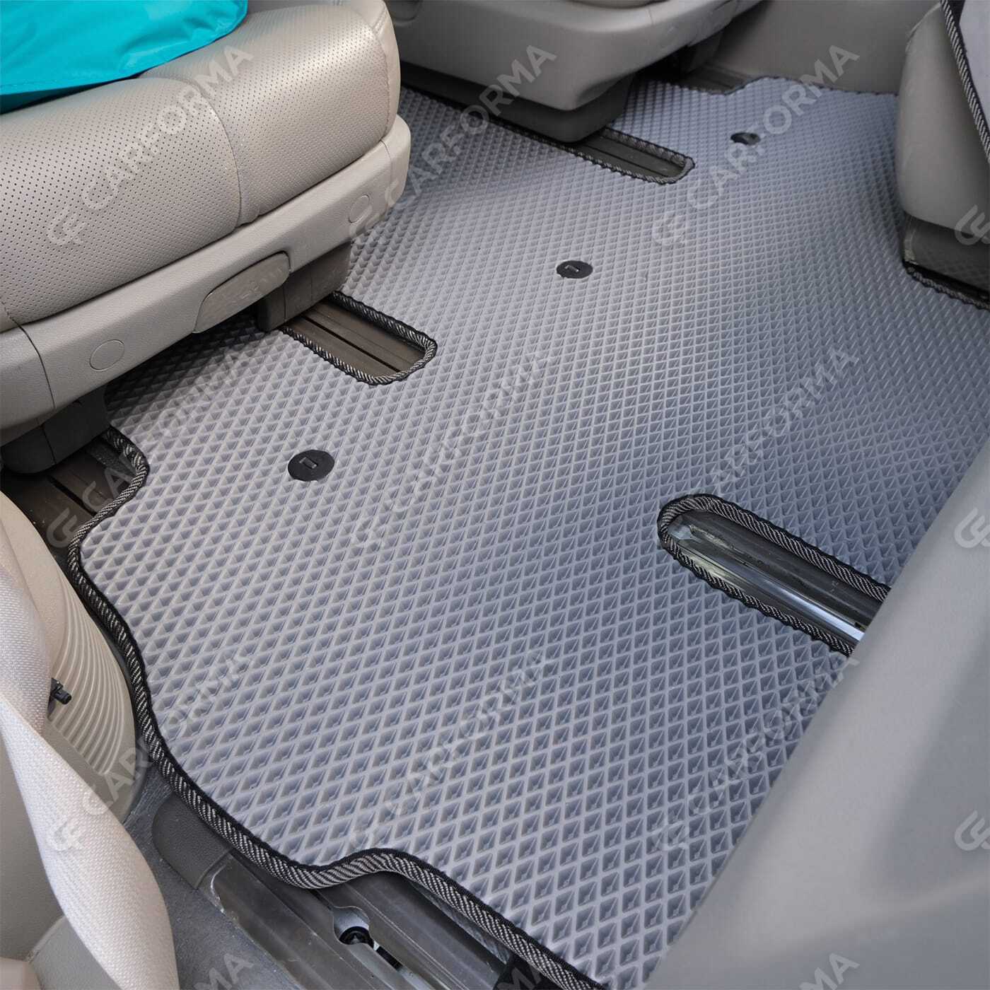 Ворсовые коврики на KIA Carnival III 9 мест и 11 мест 2014&nbsp;-&nbsp;2021 в Улан-Удэ