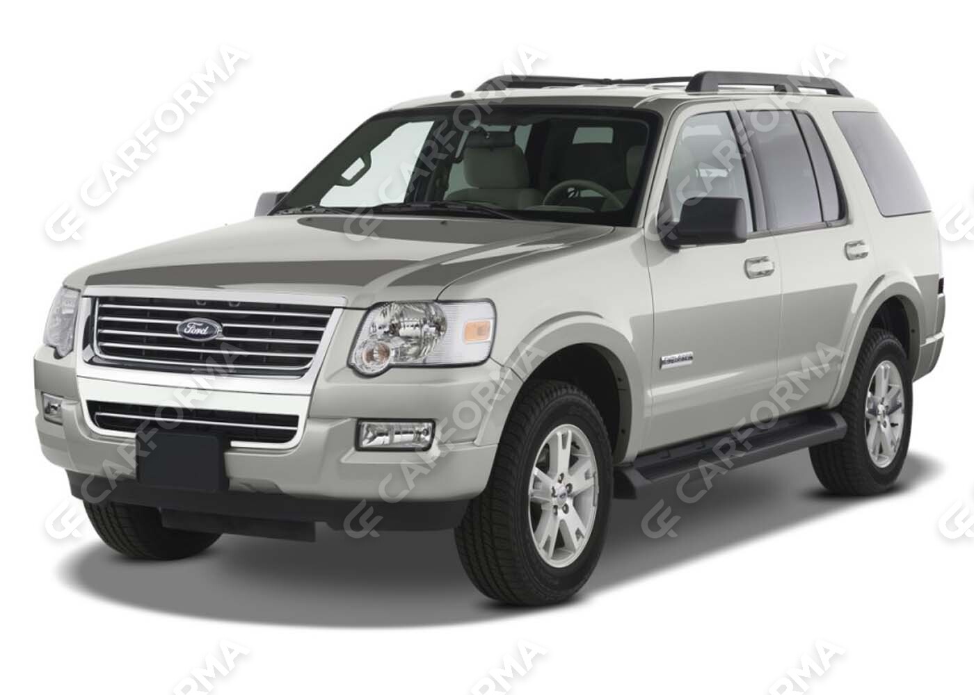 Ворсовые коврики на Ford Explorer IV 2005&nbsp;-&nbsp;2011
