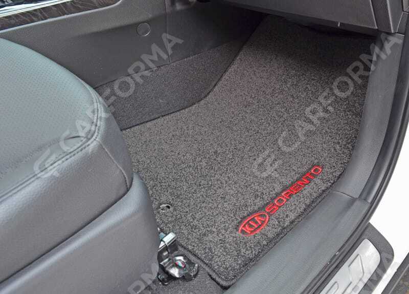 Ворсовые коврики на KIA Sorento II рестайлинг 2012&nbsp;-&nbsp;2021 в Улан-Удэ