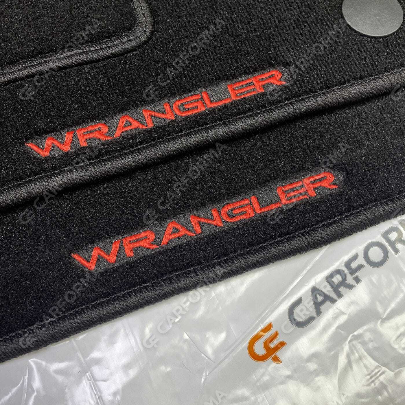 Ворсовые коврики на Jeep Wrangler (JL) 2017&nbsp;-&nbsp;2026 в Улан-Удэ