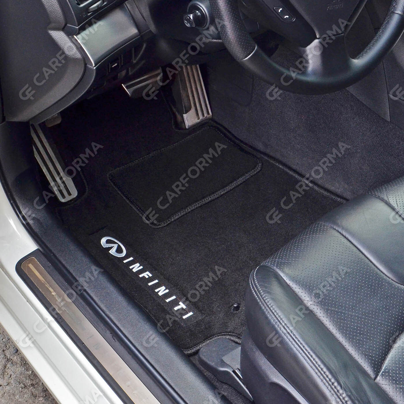 Ворсовые коврики на Infiniti G IV Купе 2006&nbsp;-&nbsp;2014 в Улан-Удэ