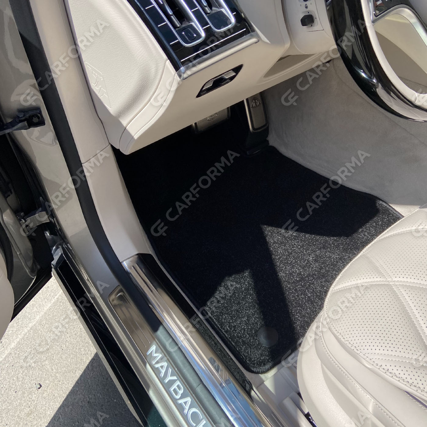Ворсовые коврики на Mercedes S (Z223) Maybach 2020&nbsp;-&nbsp;2026 в Улан-Удэ